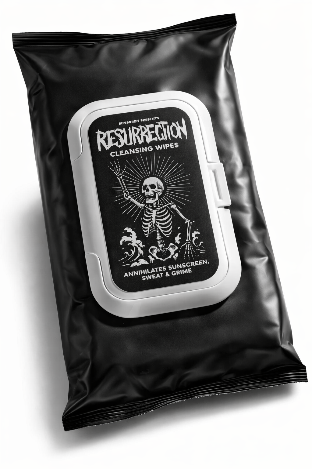 The first wipe designed specifically for sunscreen removal.